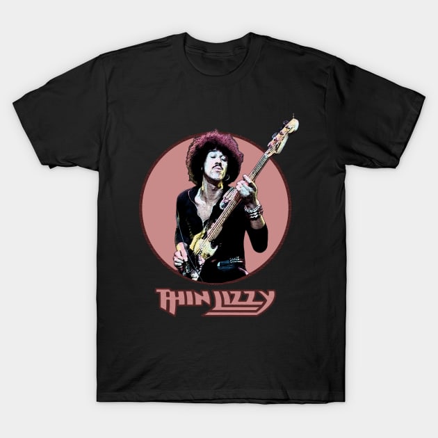 tHIN lizzy art T-Shirt by Twrinkle